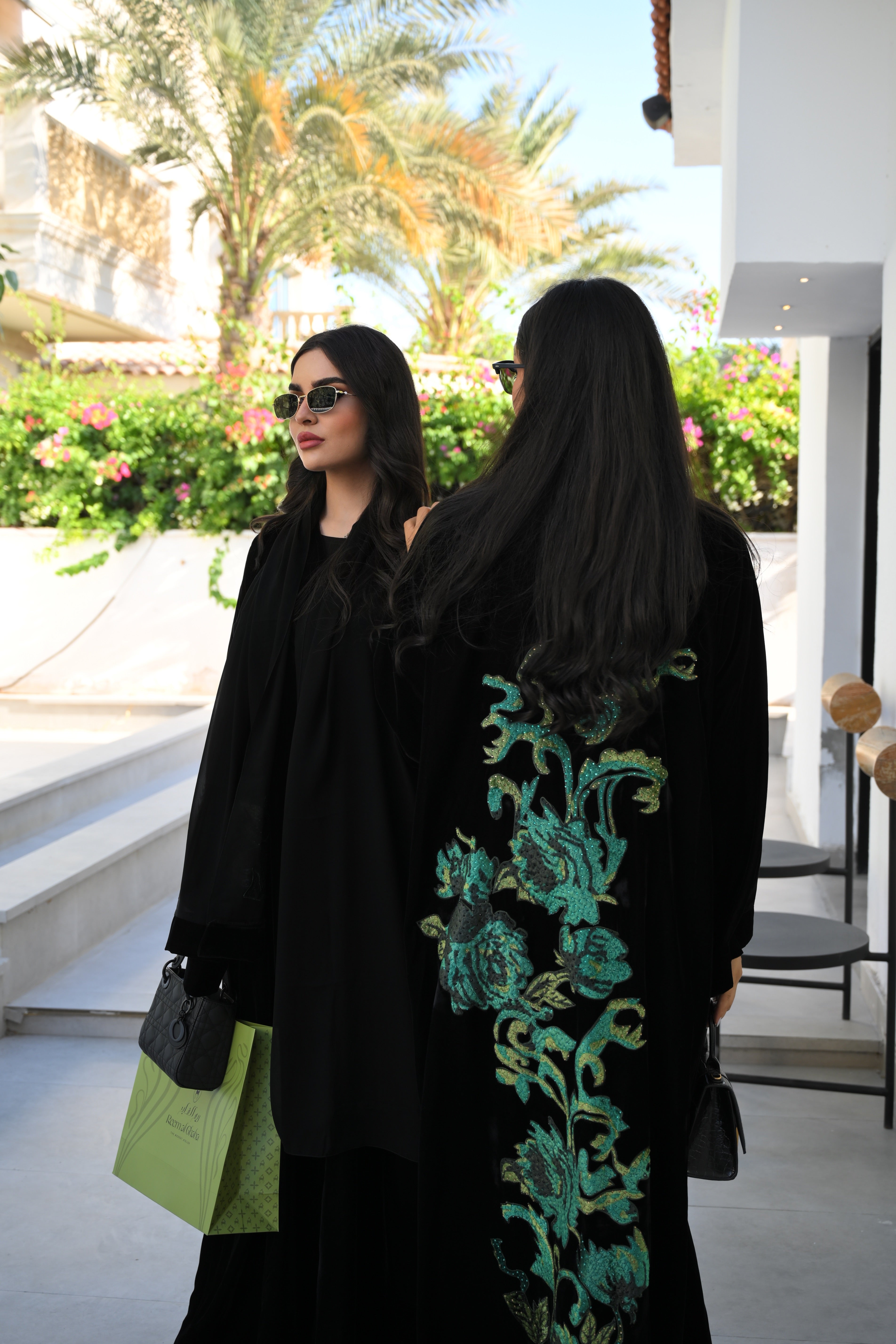 Garden of Eden velvet abaya 🍃