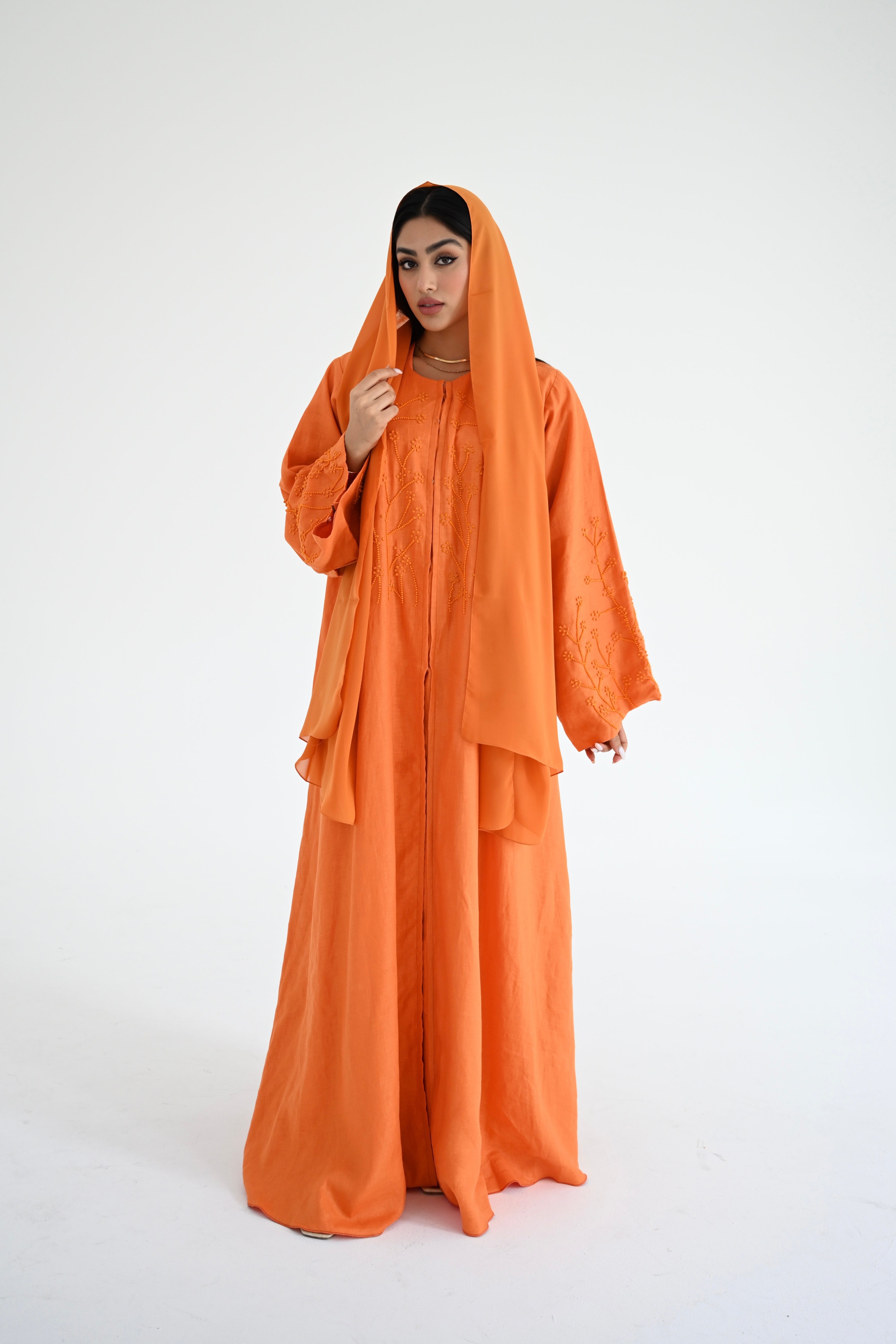 Sands of Marrakech linen abaya